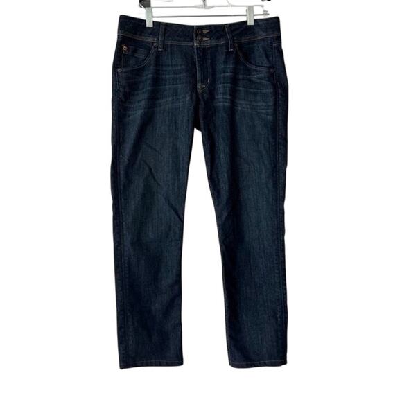 Hudson Collin Flap Skinny Jeans Women’s Size 30 Dark Wash Denim - Picture 9 of 16